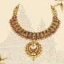 Antique Gold Necklace Designs at Totaram Murarilal Jewelers