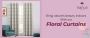 Get the floral curtains that brings natures beauty indoors