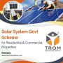 Solar System Govt Scheme for Residential & Commercial Proper