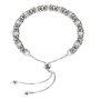 Buy Sterling Silver Italian Byzantine Sliding Bolo Bracelet