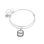 Sterling Silver Friend Expandable Wire Multi-Charm bracelet 