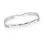 Buy Sterling Silver Italian Multi Heart Beaded Bracelet 