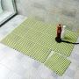 What tools do I need to fix holes in tile flooring?