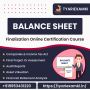Balance Sheet Finalization Certification Course