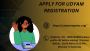  APPLY FOR UDYAM REGISTRATION