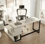  Adjustable L-Shaped Standing Desk For Home Or Office