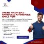 Unlock Your Future with an Online M.Com – UGC Approved!