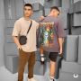 Oversized Printed T-Shirt Men | Underrated Club