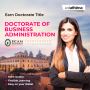 Doctorate of Business Administration Doctorate of Business Administration