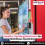 Healthy Vending Machines for Nutritious Snacking 