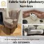 Fabric Sofa Upholstery in Abu Dhabi |Unique Interiors Design