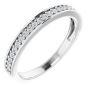 White Gold 1/5ctw Diamond Anniversary Band