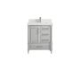 Compact Vanity with Storage for Small Bathrooms