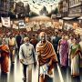 Unique AI Mahatma Gandhi Jayanti Cards Online