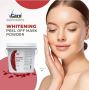 Skin Whitening Rose Peel Off Mask for Salons & Professional 
