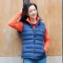 Premium Vegan Women’s Hooded Gilet with Comfort