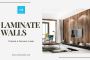 Laminate Walls with Glossy and Textured Finishes