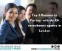 Partner with An EA recruitment agency in London