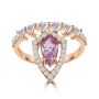 Stunning Rose Cut Diamond Ring – Timeless Elegance by Vivaan
