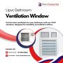UPVC Bathroom Ventilation Window in Bangalore | Viva Feneste