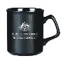 Premium Quality A Flared Coffee Mug Black At Vivid Promotion
