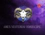 Aries Yesterday Horoscope – Know What the Stars Revealed! 