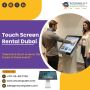 Touchscreen Lease for Trade Shows in UAE
