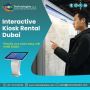 Interactive Touch Screen Kiosk Hire Across the UAE