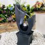 Cygnet Contemporary Solar Water Feature