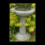 Eastern Cascade Birdbath Black Limestone (70x50x50)