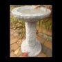 Eastern Cascade Birdbath Grey Granite (70x50x50)