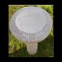 Eastern Round Birdbath Pinky Granite (50x45x45)