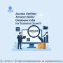 Access Verified Amazon Seller Database India for Business