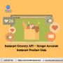 Instacart Grocery API – Scrape Accurate Instacart Product