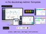 Best Bootstrap Admin Template With Bootstrap UI Kit - A Pro