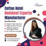 Cotton Hotel Bedsheet Exporter Manufacturer