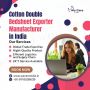 Cotton Double Bedsheet Exporter Manufacturer in India