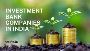 investment banks in India investment banks in India
