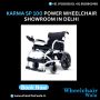 KARMA SP 100 POWER WHEELCHAIR SHOWROOM IN DELHI