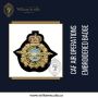 High-Quality Military Cap Badges by William Scully