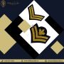 Quality Canadian Forces Cloth Rank Badges for Military Profe