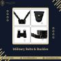 Military Belts & Buckles by William Scully Ltd.
