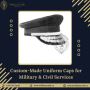 Custom-Made Uniform Caps for Military & Civil Services
