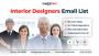 Interior Designers Email List
