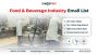 Food and Beverage Industry Email List