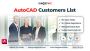 AutoCAD customers list