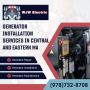 Generator Installation Services in MA