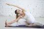 Prenatal yoga class