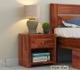 Buy Denzel Bedside Table (Honey Finish) at 54% OFF Online