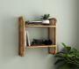 Elegant Kira Wall-Mount Wall Shelf - Natural Finish